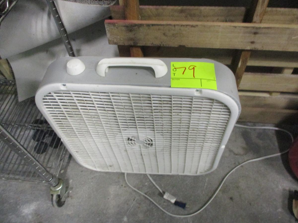 BOX FAN 110V