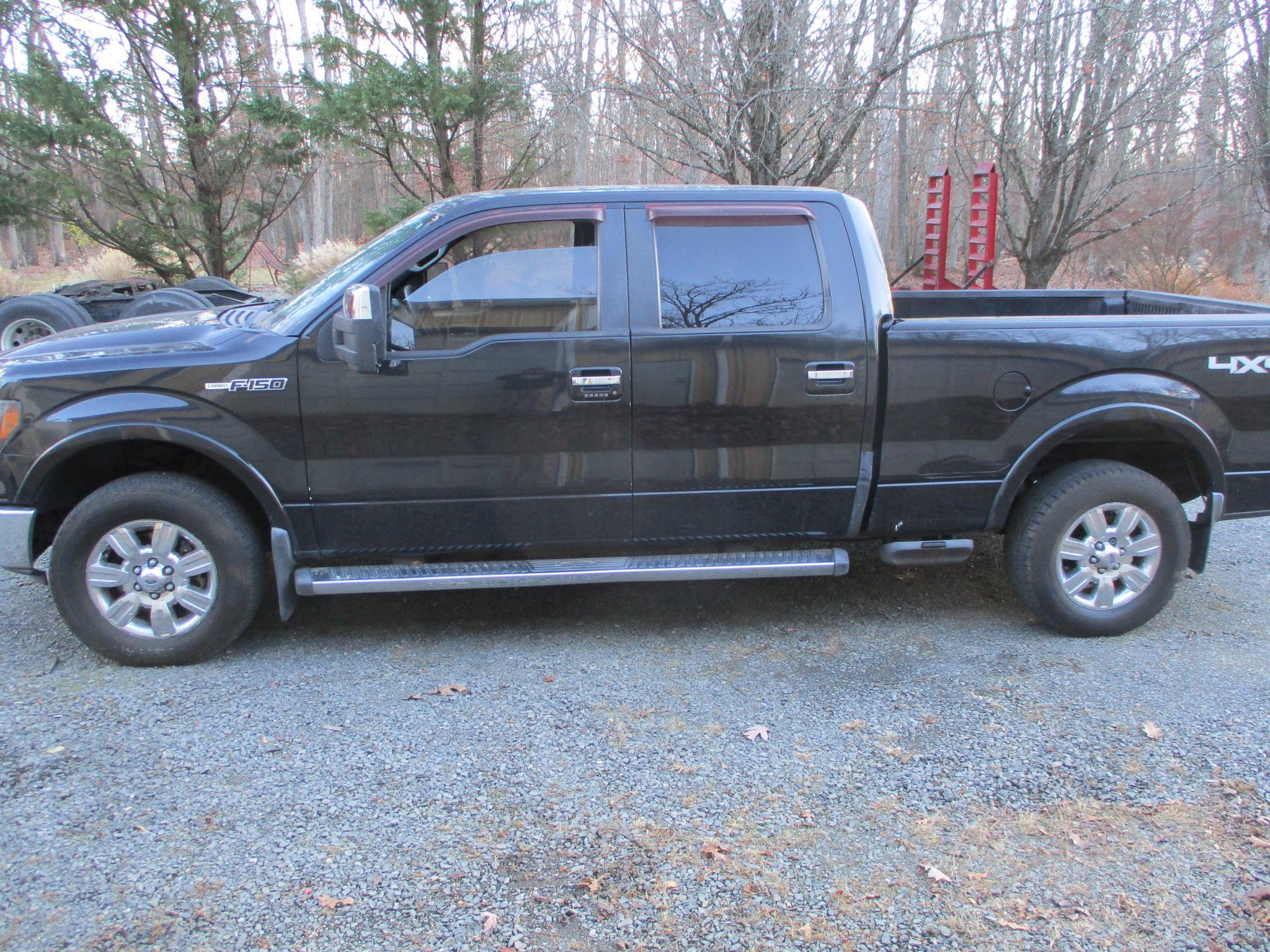 2010 FORD F-150 LARIAT  CREW CAB PICKUP 4 WD
