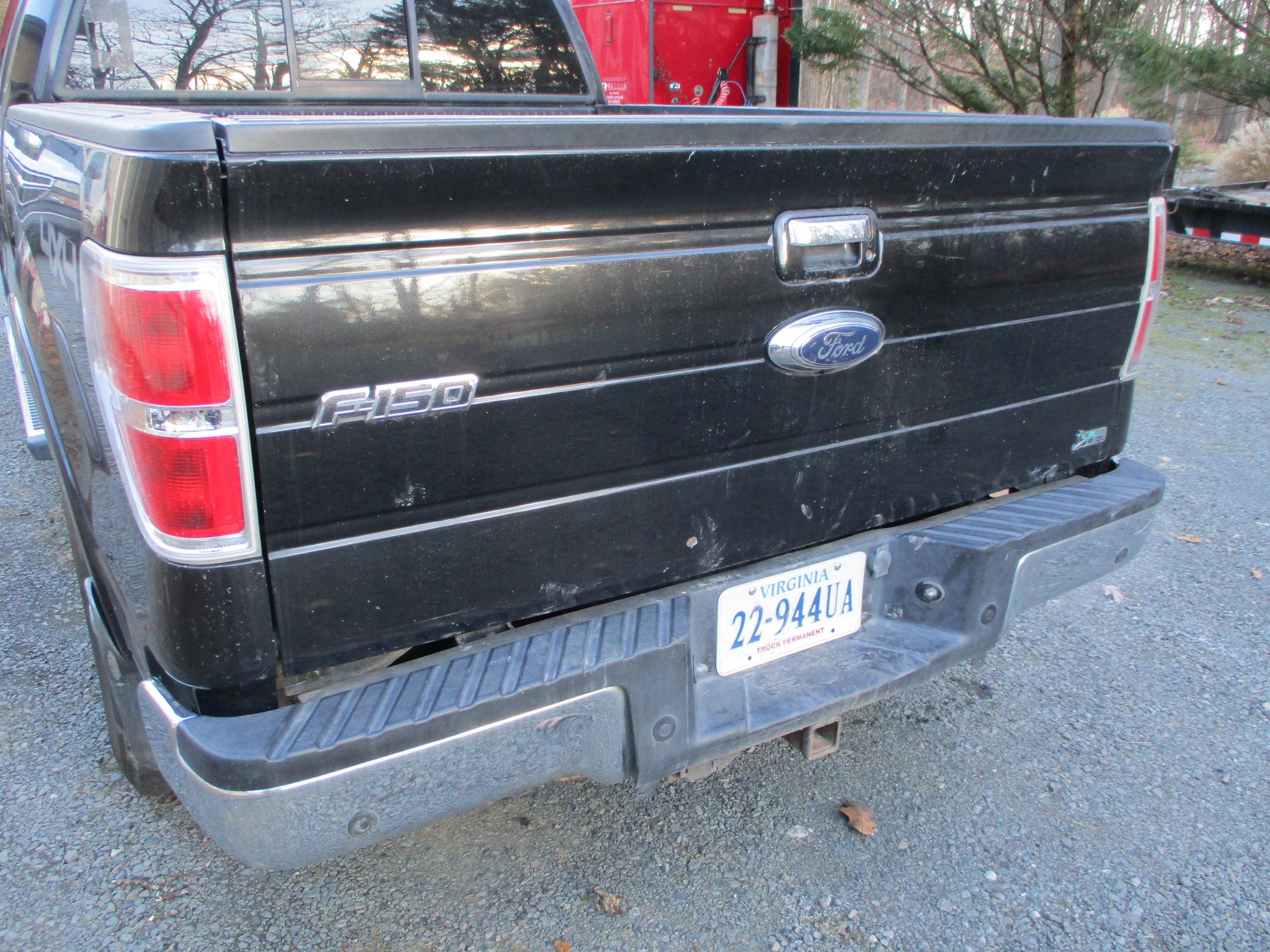 2010 FORD F-150 LARIAT  CREW CAB PICKUP 4 WD