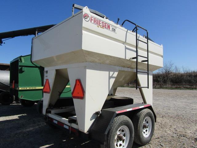 1709 220 FRIESEN BULK SEED TENDER W/GX160 GAS ENGINE