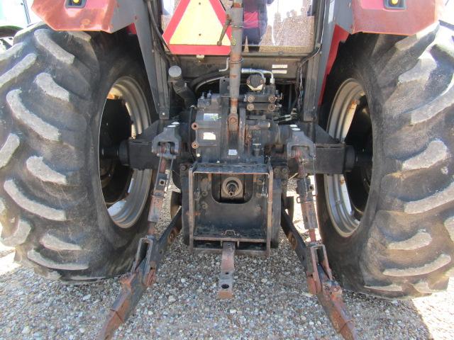 1938 5230 CASE IH C/A 2WD W/660 GB LOADER W/HAY FORK 18.4X38 4996HRS S/N:JJF1057271