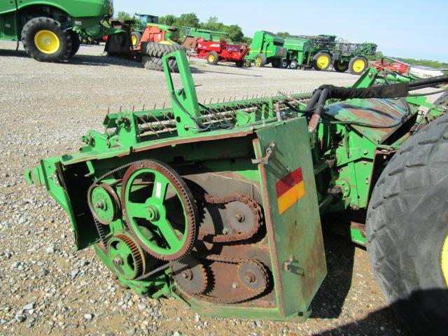 4540 4895 JOHN DEERE SELF PROPELLED SWATHER C/A W/896 JOHN DEERE DISC BINE HEAD 3699/2875 HOURS