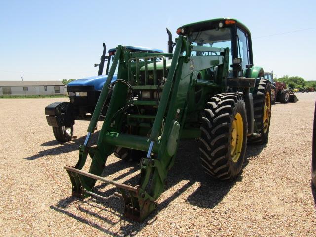 4583 7330 JOHN DEERE C/A PQ MFD W/H360 JOHN DEERE LOADER NO BUCKET 480/80R38 6971 HOURS