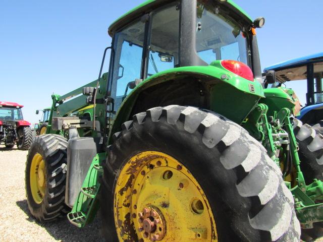 4583 7330 JOHN DEERE C/A PQ MFD W/H360 JOHN DEERE LOADER NO BUCKET 480/80R38 6971 HOURS