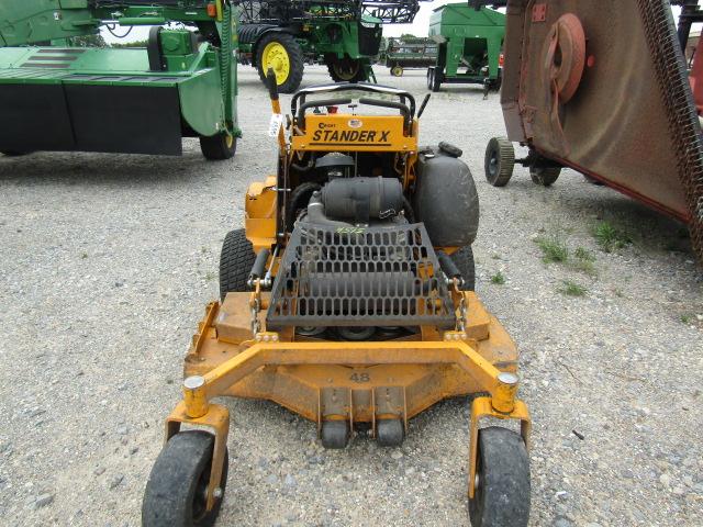 4595 WRIGHT STANDER X ZERO TURN MOWER W/48" DECK 1137 HOURS