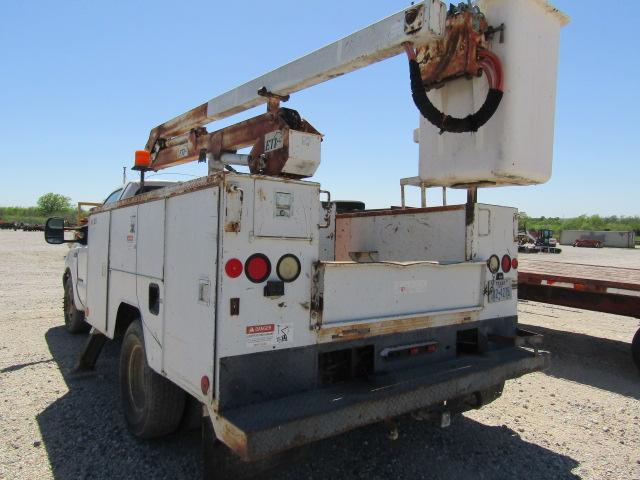 9092 1999 F-350 FORD SUPER DUTY UTILITY BUCKET TRUCK NO TITLE S/N:1FDWF36F4YEB06189