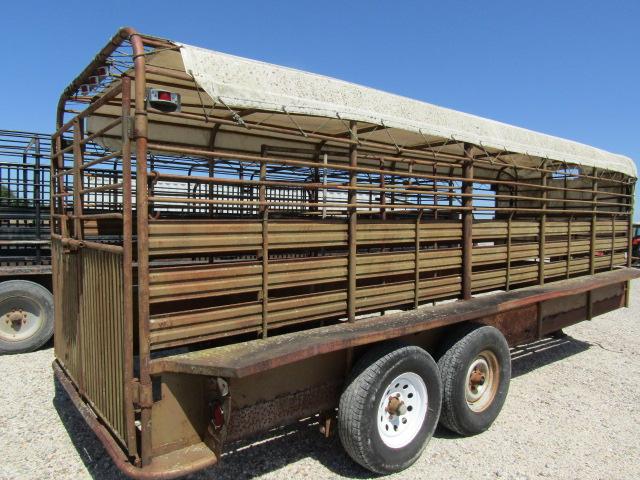 9410 20' CATTLE TRAILER G/N NO TITLE