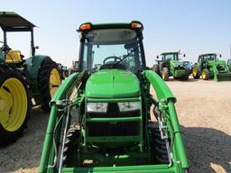 1058 3046R JOHN DEERE C/A MFD W/320R JOHN DEERE LOADER W/72D AUTO CONNECT BELLY MOWER 15X19.5 275...