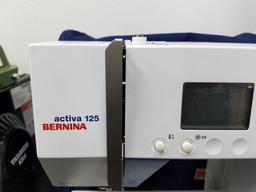 Bernina Activa Model 125 Sewing Machine with Case