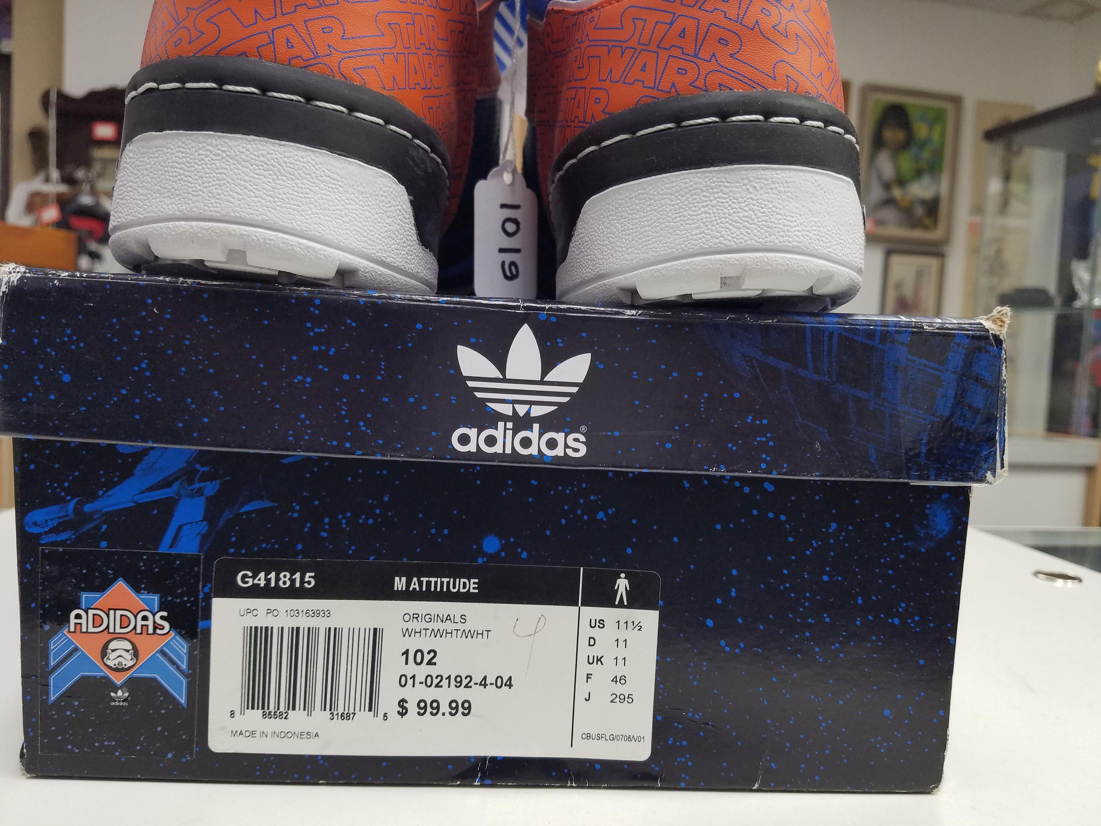Adidas Star Wars Limited Edition Attitude Mens Shoe with Box Size 11 1/2