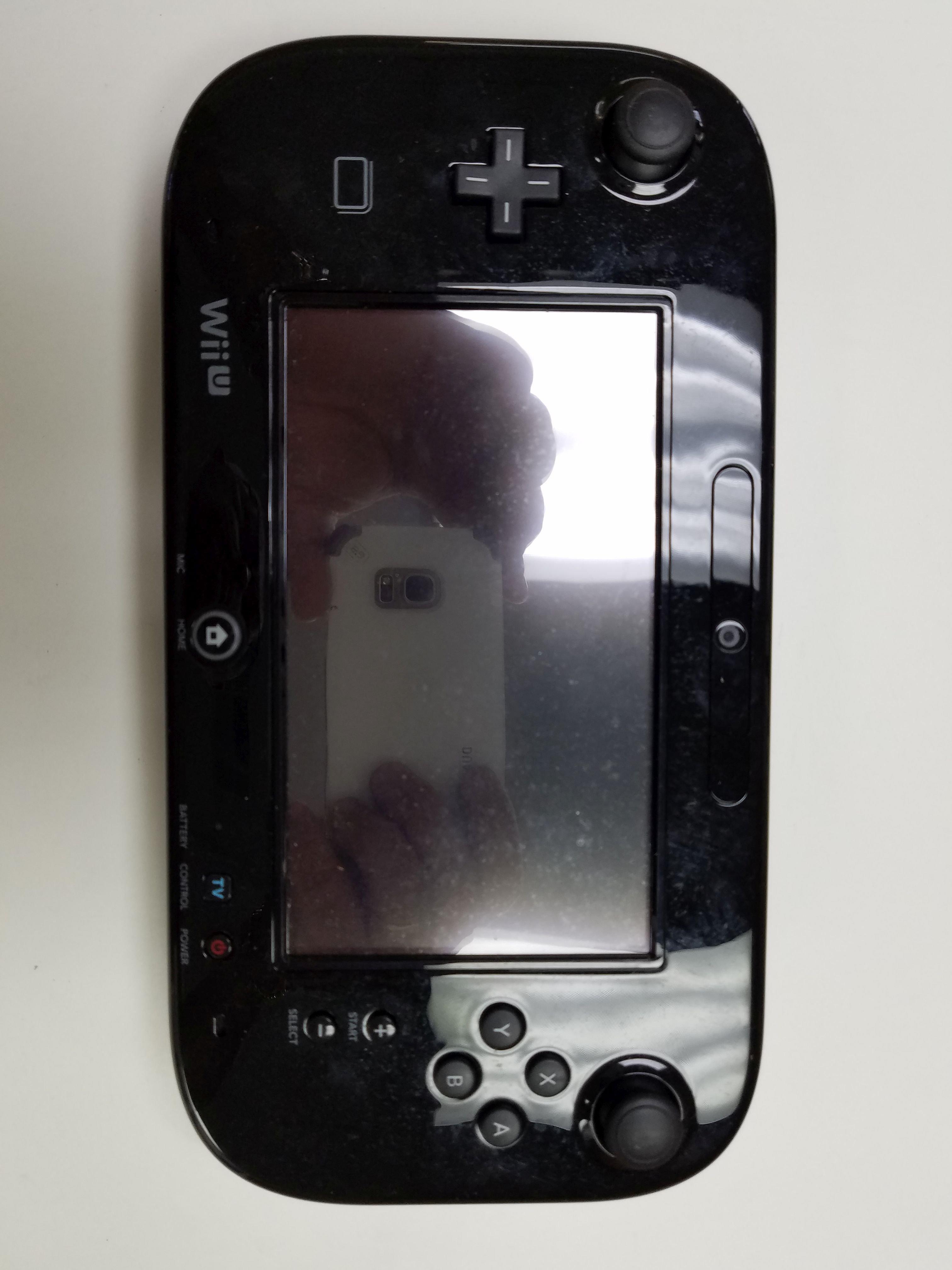 Nintendo Wii U Black Mario Kart 8 in Box with Game