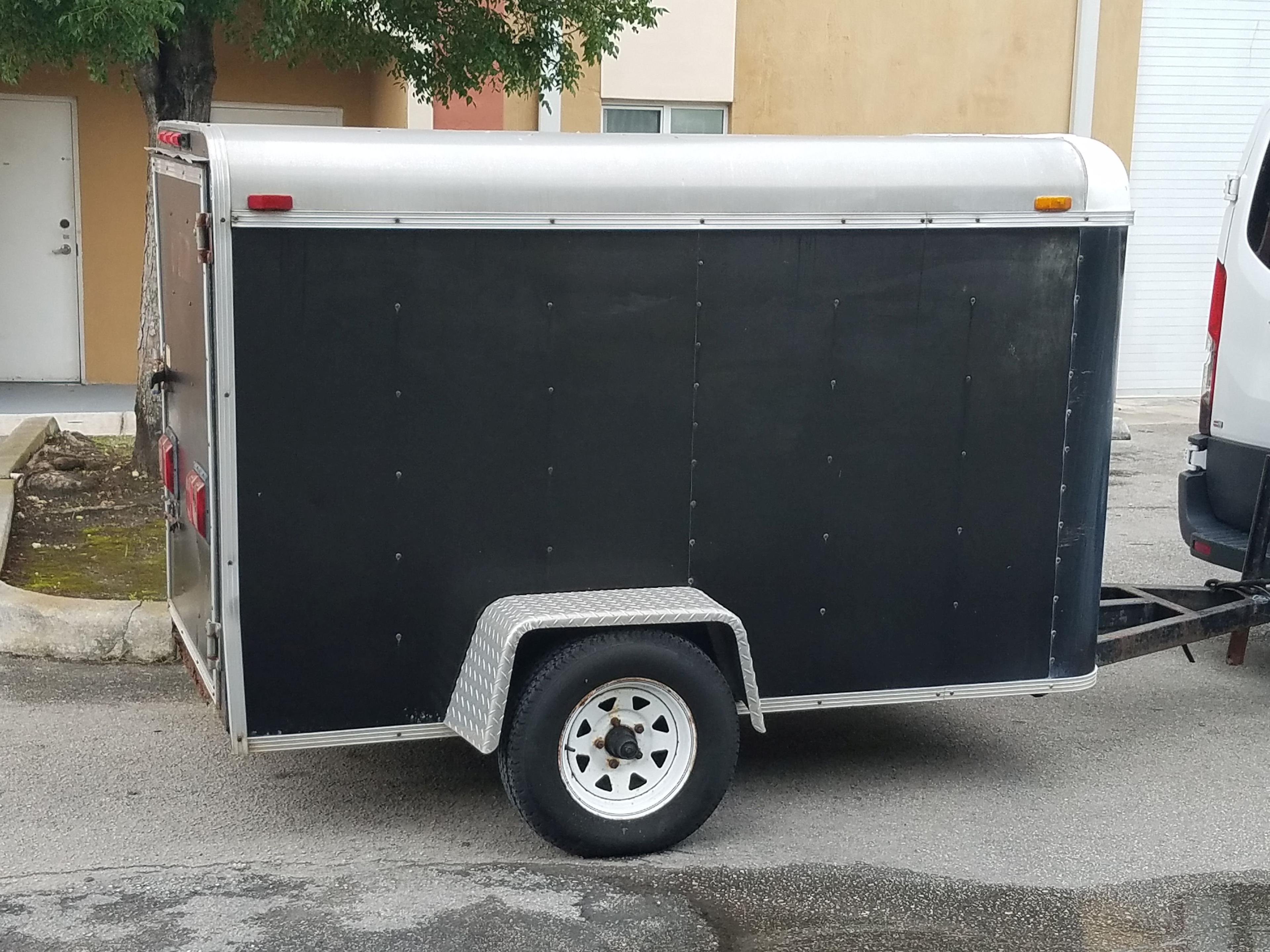 Enclosed 5' x 8' Trailer Bill Of Sale only