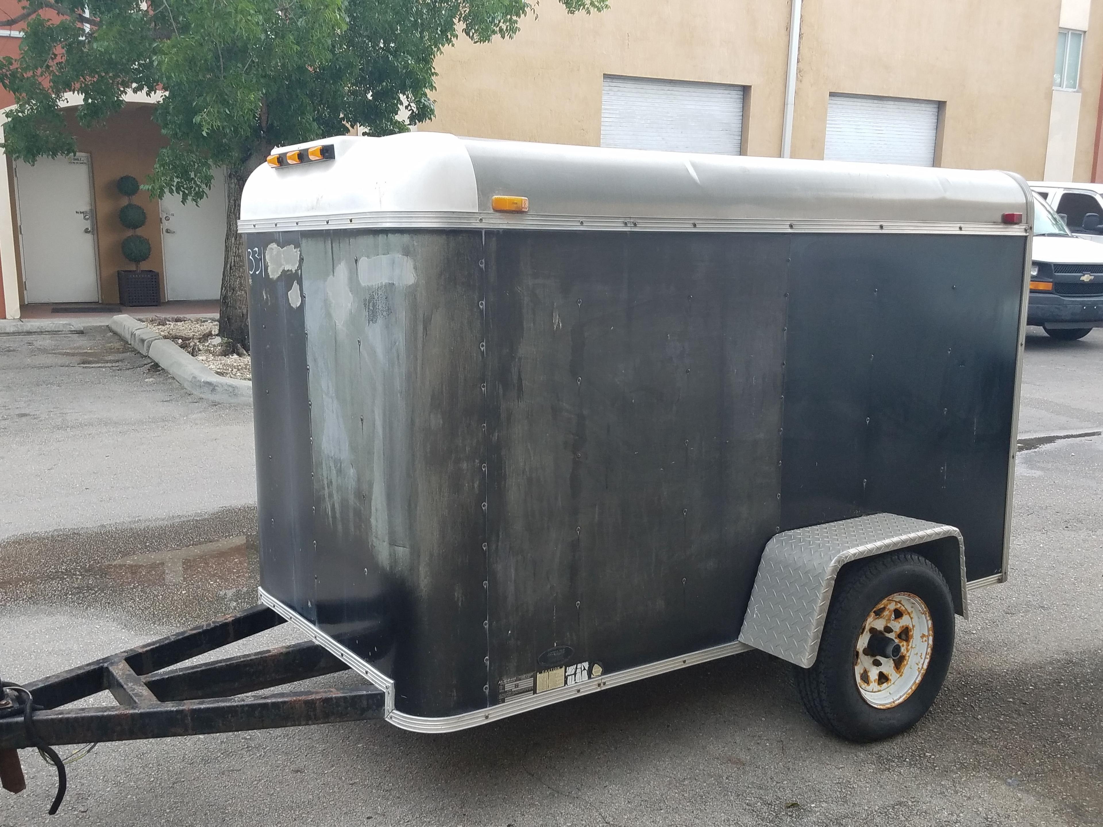 Enclosed 5' x 8' Trailer Bill Of Sale only