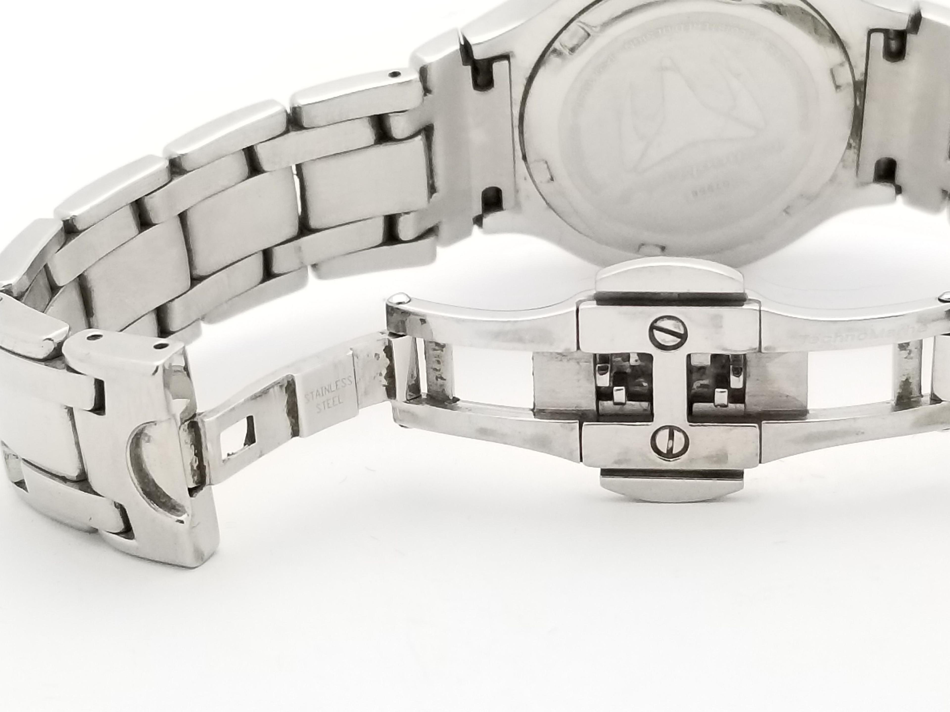 Womens TechnoMarine Technolady 100m Diamond Bezel & Diamond Dial Watch
