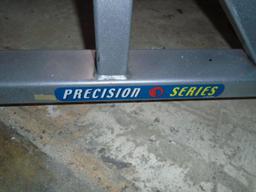 Atlantis Precision Series Adjustable Leg Raise exercise machine.