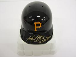 Matt Capps Pittsburgh Pirates Signed Autographed Mini Baseball Helmet with Inscription Certified CoA