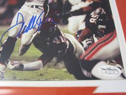 Terrell Davis Denver Broncos Signed Autographed Framed & Matted 8x10 Photo Certified CoA