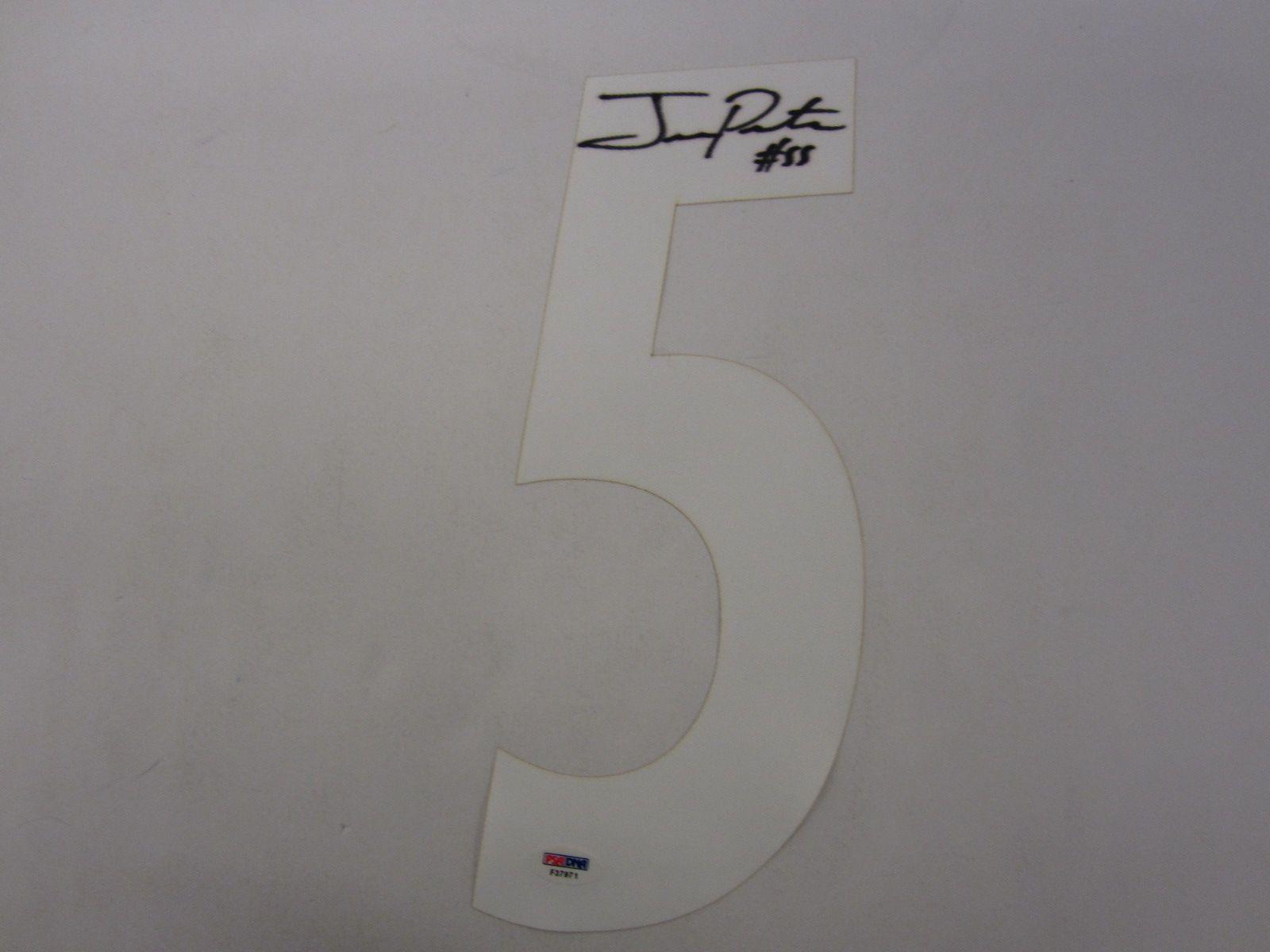 Joey Porter Pittsburgh Steelers Signed Autographed Jersey Number Certified CoA