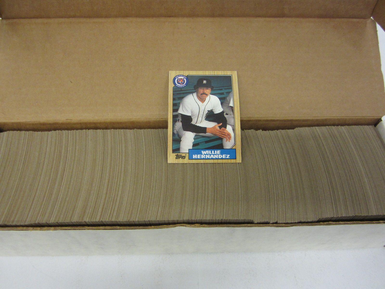 1987 Topps Baseball Trading Card Box Set