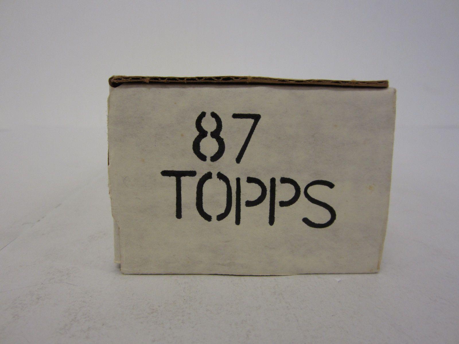 1987 Topps Baseball Trading Card Box Set