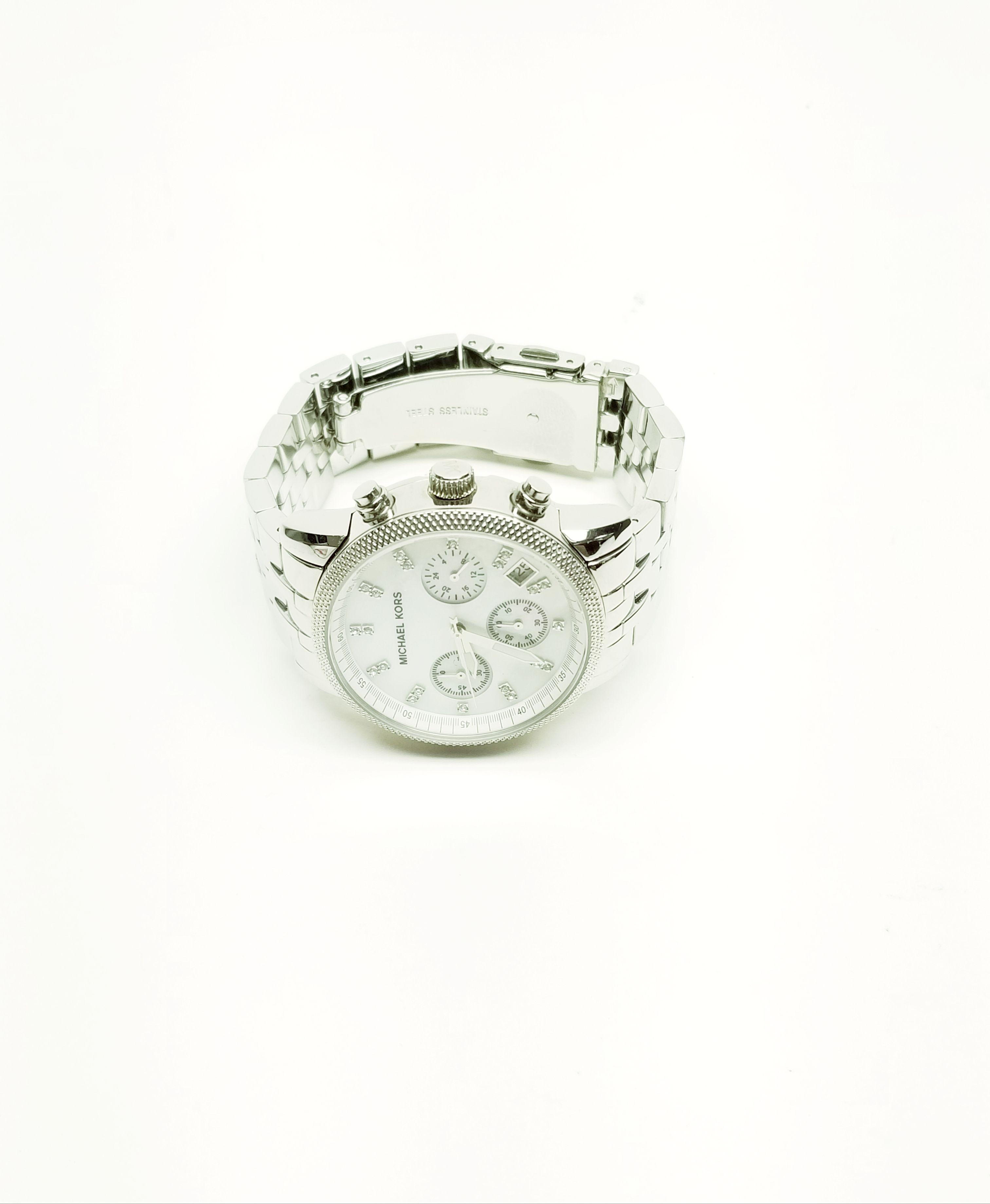 Michael Kors Ritz Mother of Pearl Face Silver-Tone MK-5020 Watch Women