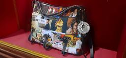 Large Elvis Presley Purse / Shoulder Bag EV55 Model #EV55