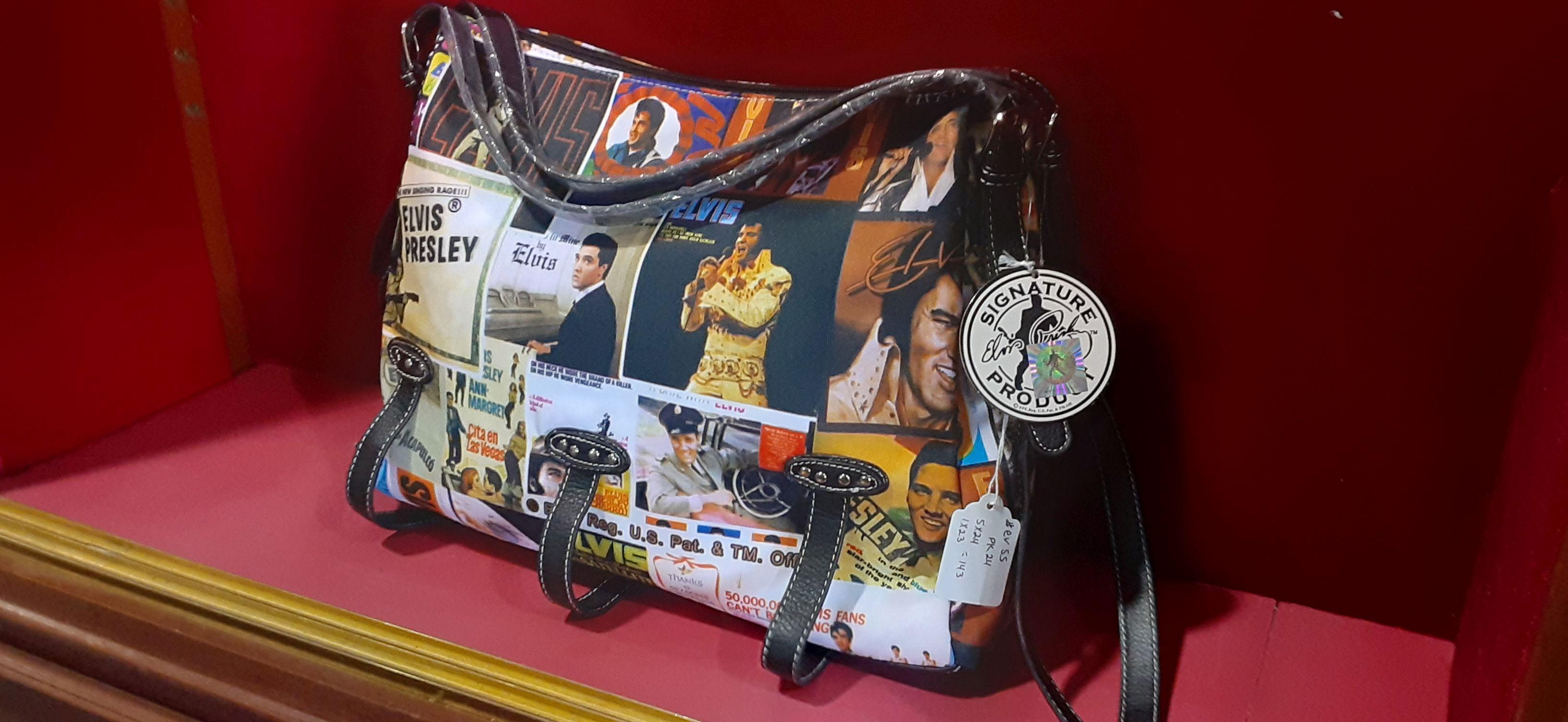 Large Elvis Presley Purse / Shoulder Bag EV55 Model #EV55
