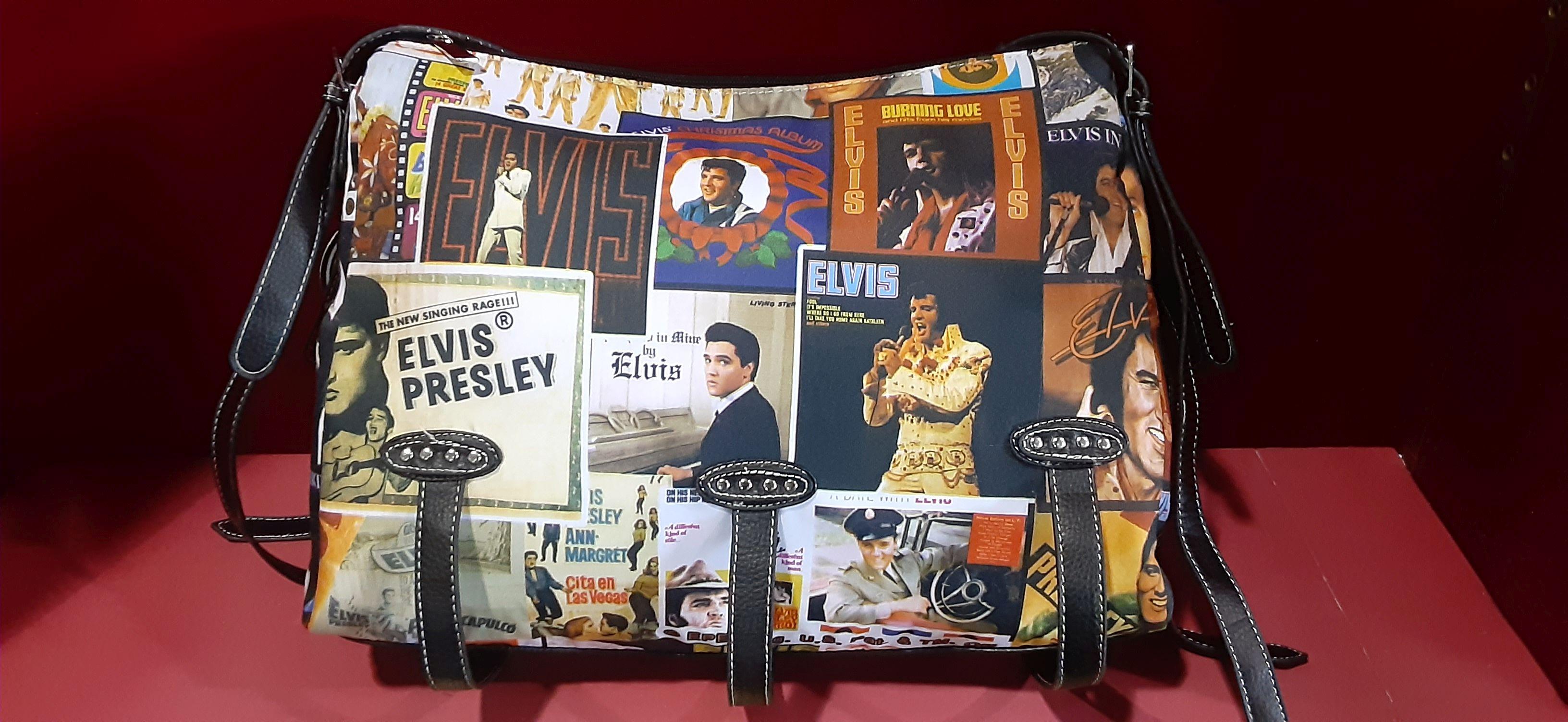 Large Elvis Presley Purse / Shoulder Bag EV55 Model #EV55