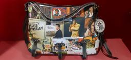 Large Elvis Presley Purse / Shoulder Bag EV55 Model #EV55