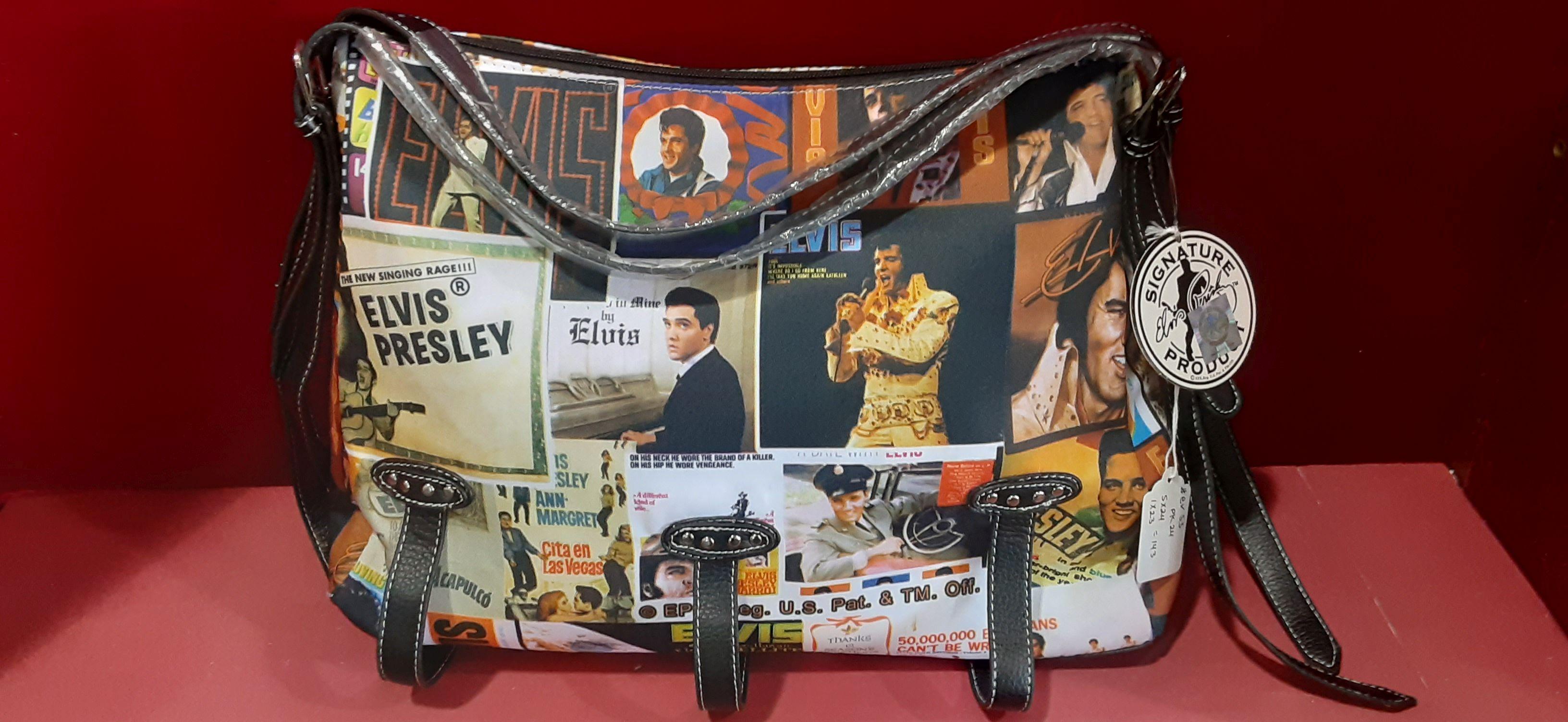 Large Elvis Presley Purse / Shoulder Bag EV55 Model #EV55
