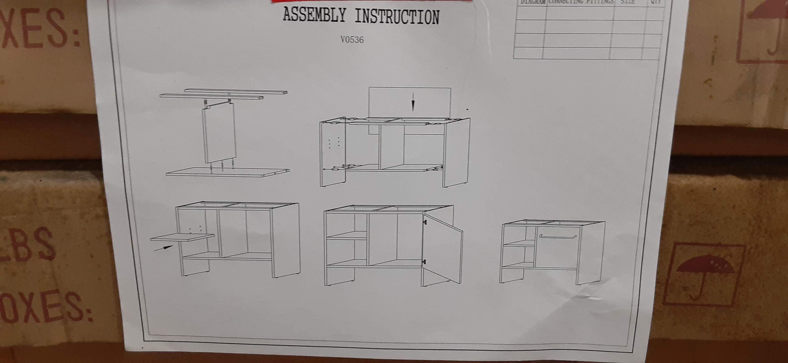 Bulk Lot 206 Cabinets & Shelving Setsitems
