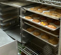 Sheet Pan Storage Rack holds (6) Full Size Sheet Pans