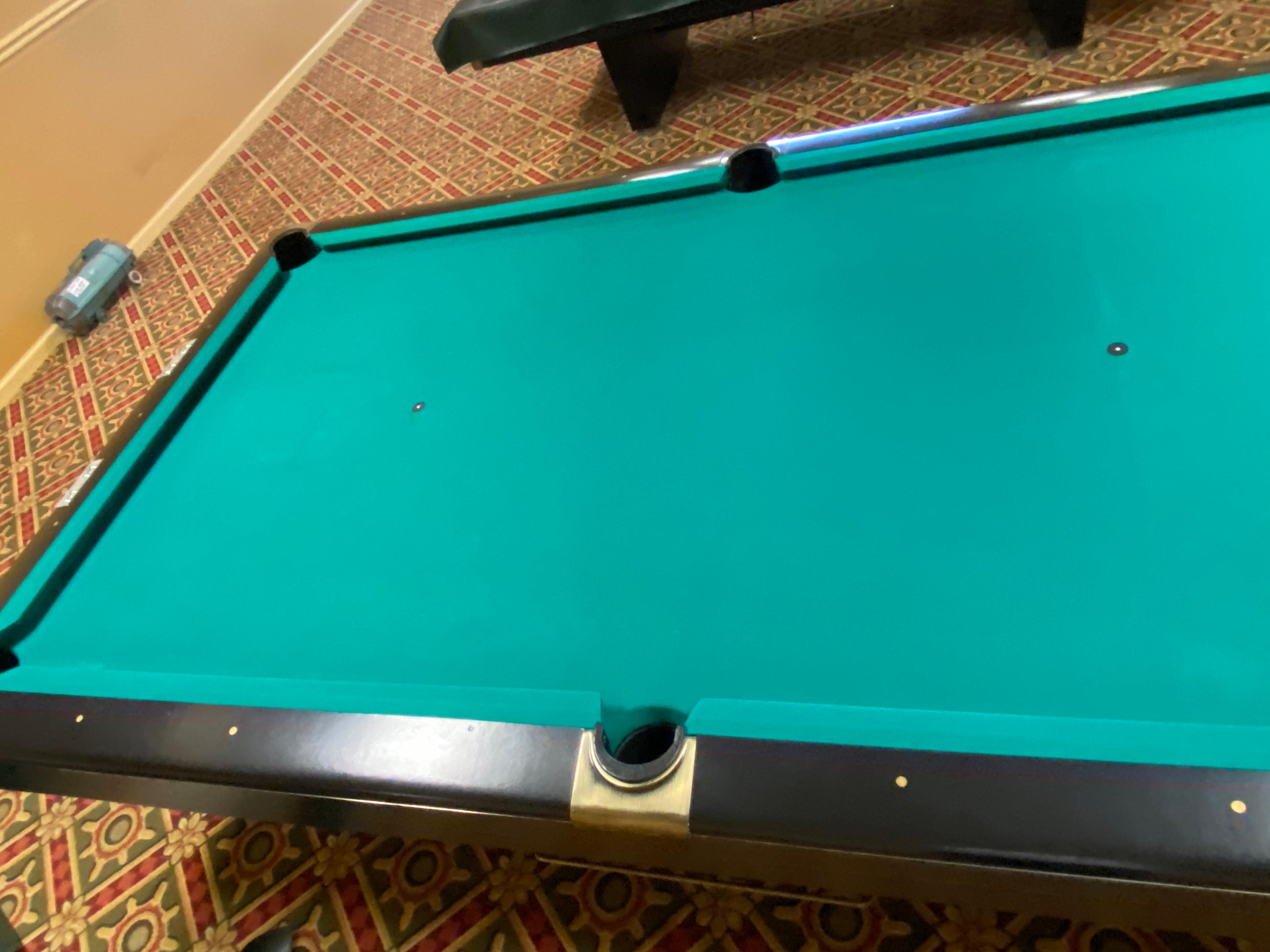 Pool Table with Cover. The Pool Table is in very mint condition