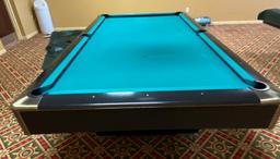 Pool Table with Cover. The Pool Table is in very mint condition