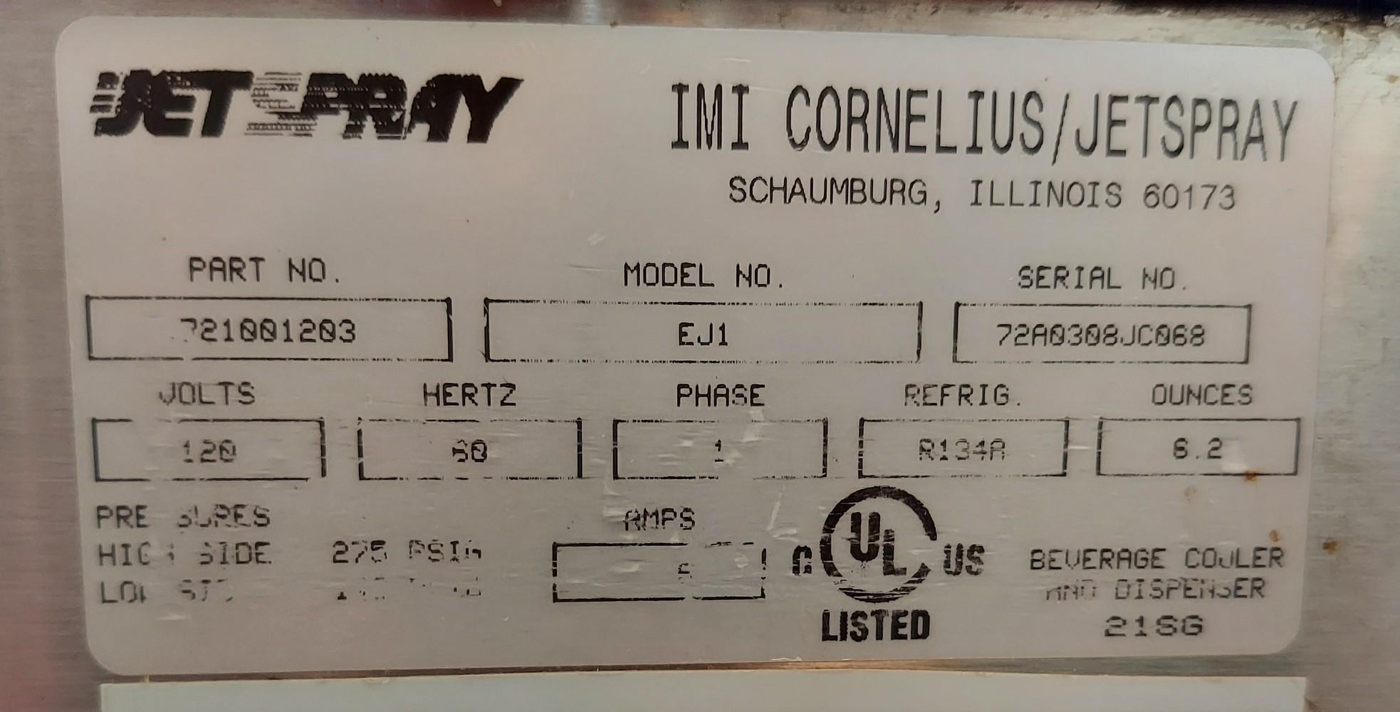 Cornelius JetSpray EJ1 Commercial Juicer