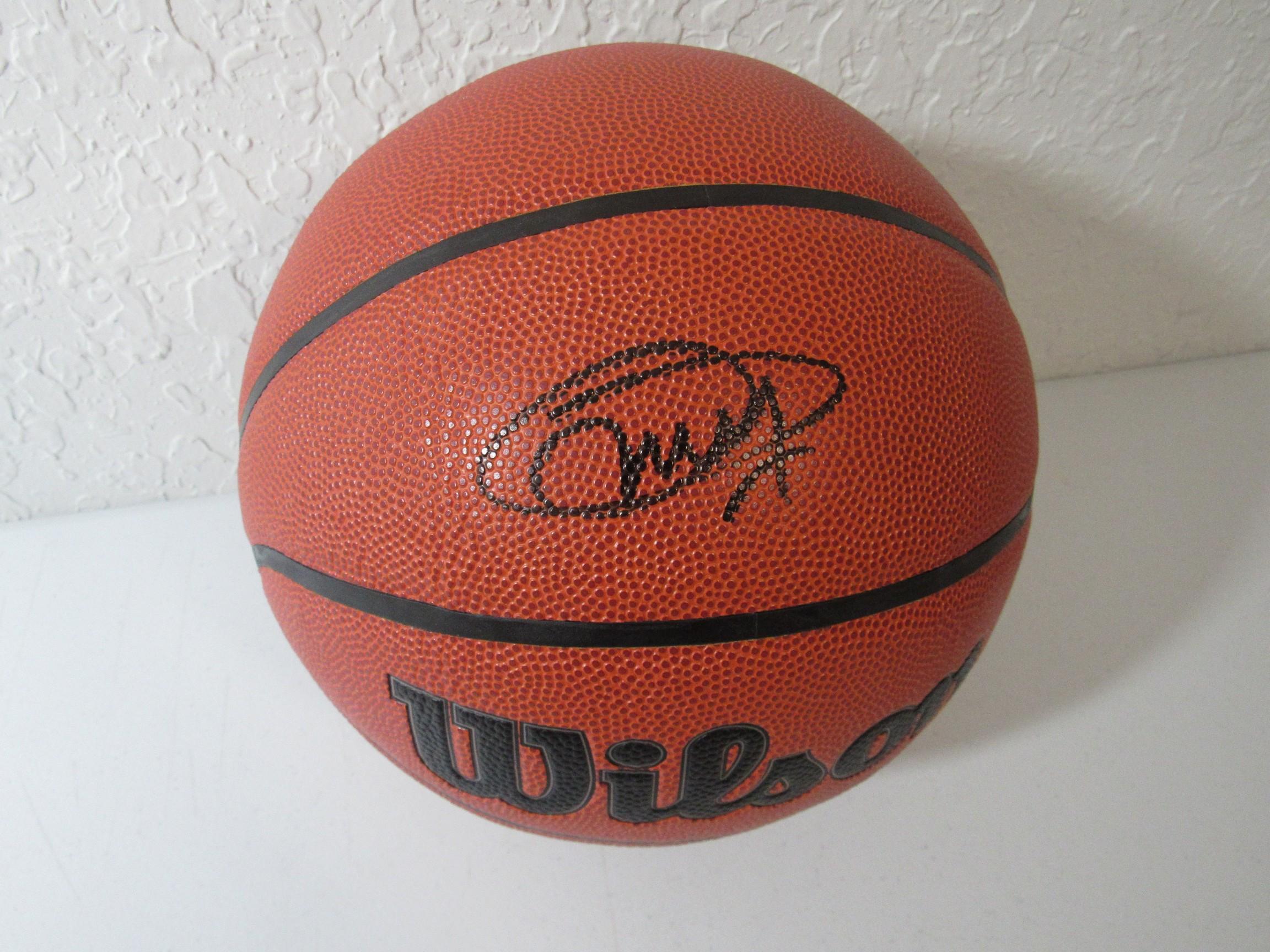 Joel Emiid of the Philadelphia 76ers signed autographed basketball PAAS COA 097
