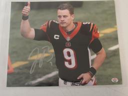 Joe Burrow of the Cincinnati Bengals signed autographed 8x10 photo PAAS COA 839