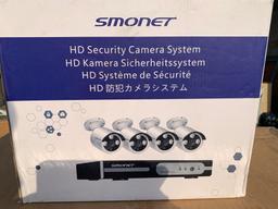 Smonet HD Security Camera System New In Box