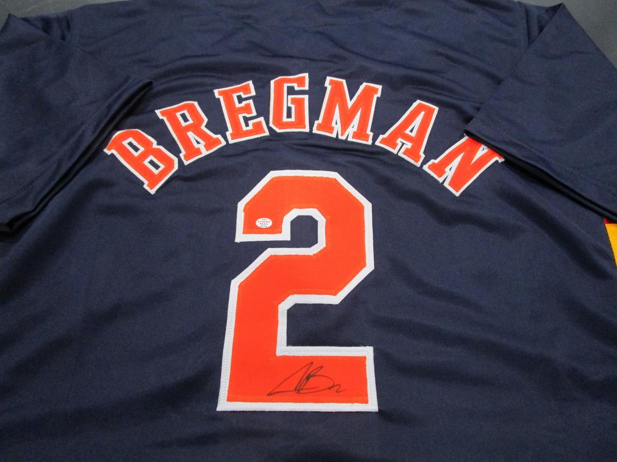 Alex Bregman of the Houston Astros signed