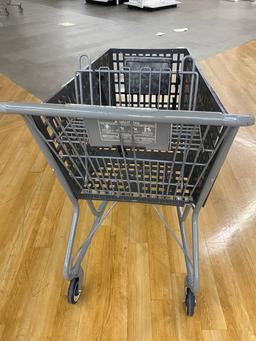 Bed Bath and Beyond plastic basket metal frame frame shopping cart