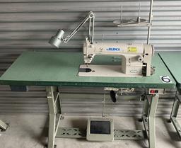 Juki DDL-8300N High-speed, 1-needle, Lockstitch Machine - Pre-owned sewing machine. Complete with mo