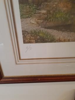Framed Artist Proof by Brent W - 46 x 49 in