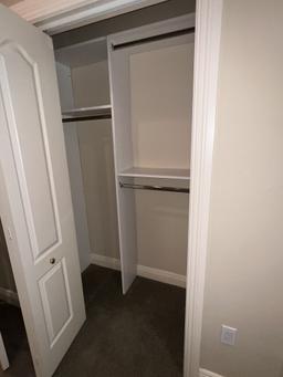 Closet System in 4th Bedroom, 10' Span