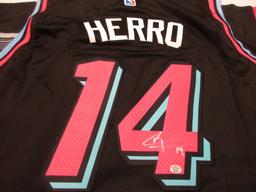 Tyler Herro of the Miami Heat signed autographed basketball jersey PAAS COA 735