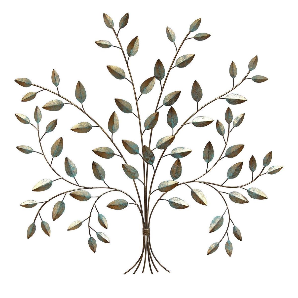 Stratton Home Transitional Metal Wall Decor With Patina Finish S07692