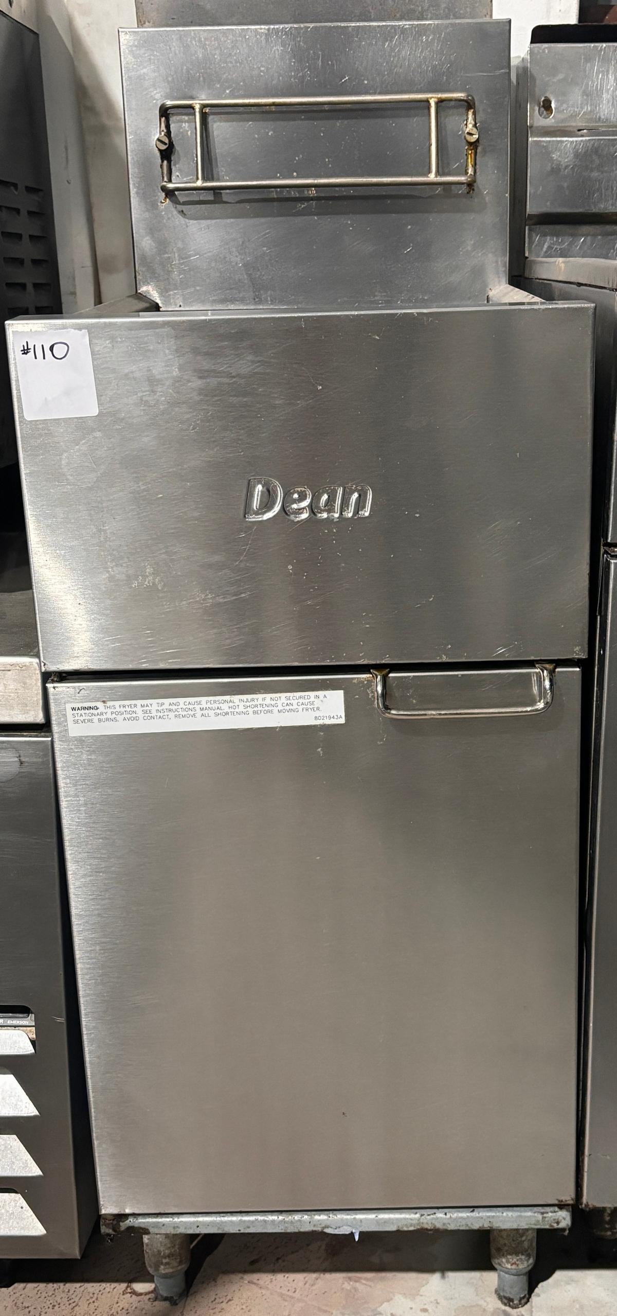 Dean 45 Lb Fryer All S.S. Natural Gas