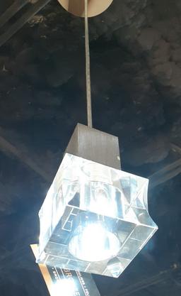Modern Pendent light- 5 in D x 31 in H