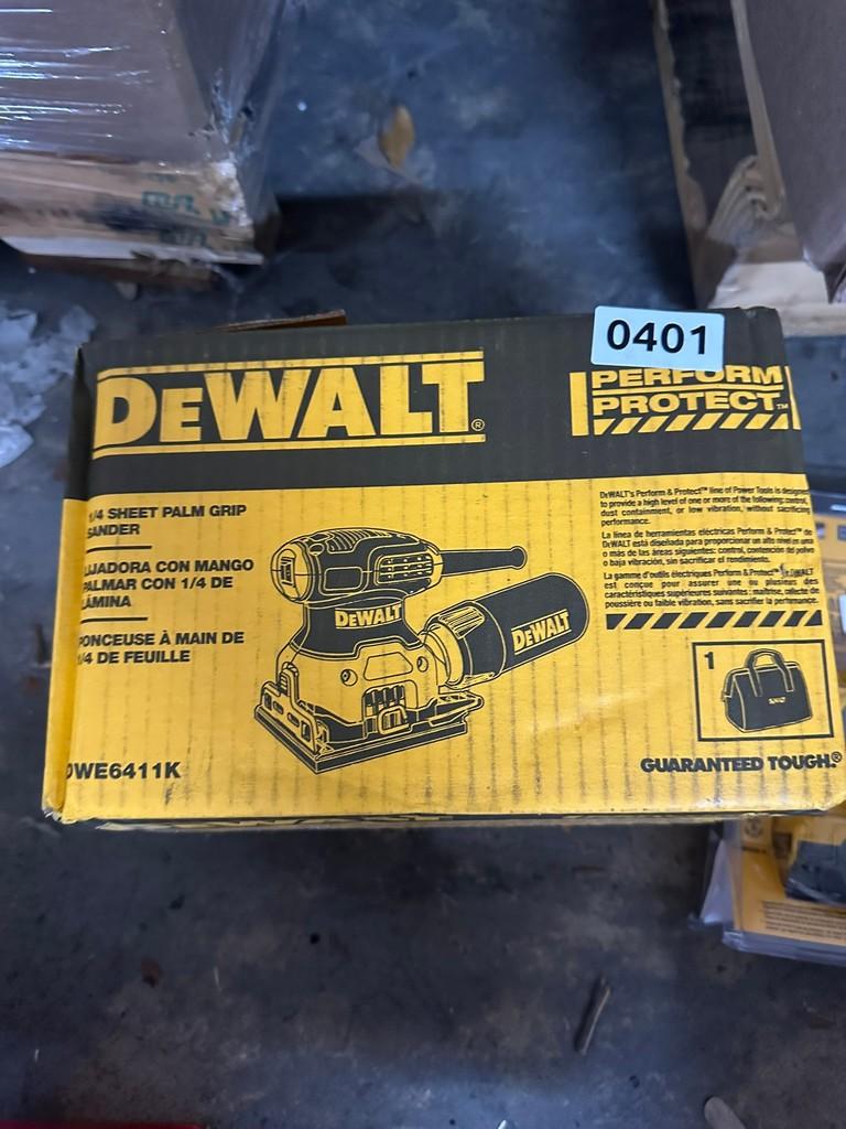 DeWalt 1/4 Sheet Palm Grip Sander