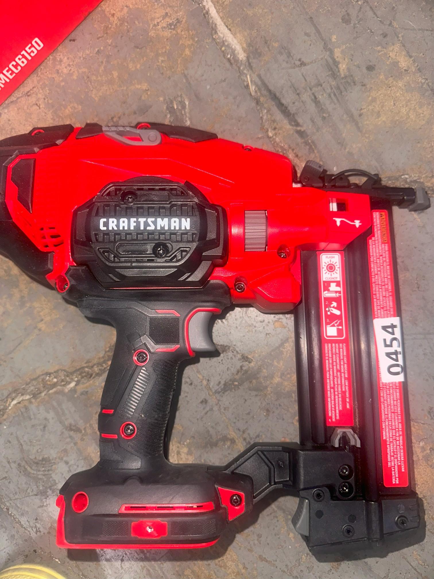 Craftsman 18' Gauge Brad Nailer (Like New - No Battery)