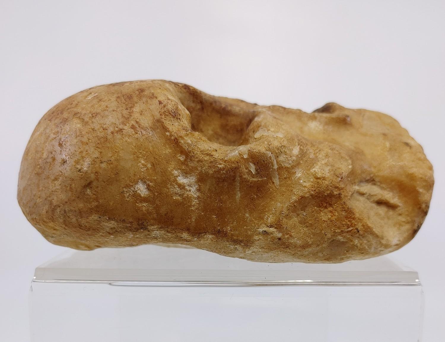 Ancient Carved Quartz Skull